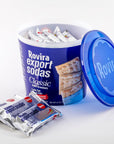 Rovira Export Soda Crackers 21 oz Bucket  A Perfect Snack  Great with Tuna Fish Dip or the Conchita Guava Preserves