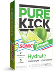 PURE KICK Hydration Singles to Go Drink Mix Sonic Limeade Includes 12 Boxes with 6 Packets in Each Box 72 Total Packets