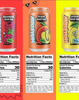 HALFDAY Prebiotic Iced Tea Cans wGut Health Peach Lemon Raspberry Fruit Flavors  Fruity Favorites Variety Pack  Low Sugar Low Calorie 8g of Plant Fiber Supports Digestive Health 12Pack