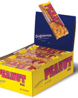 Old Dominion Peanut Block Bar 165 Ounce  36 Count Display Box 36 Count Pack of 1