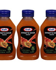 Kraft, Sweet & Sour Sauce, 12oz Squeeze Bottle (Pack of 3)