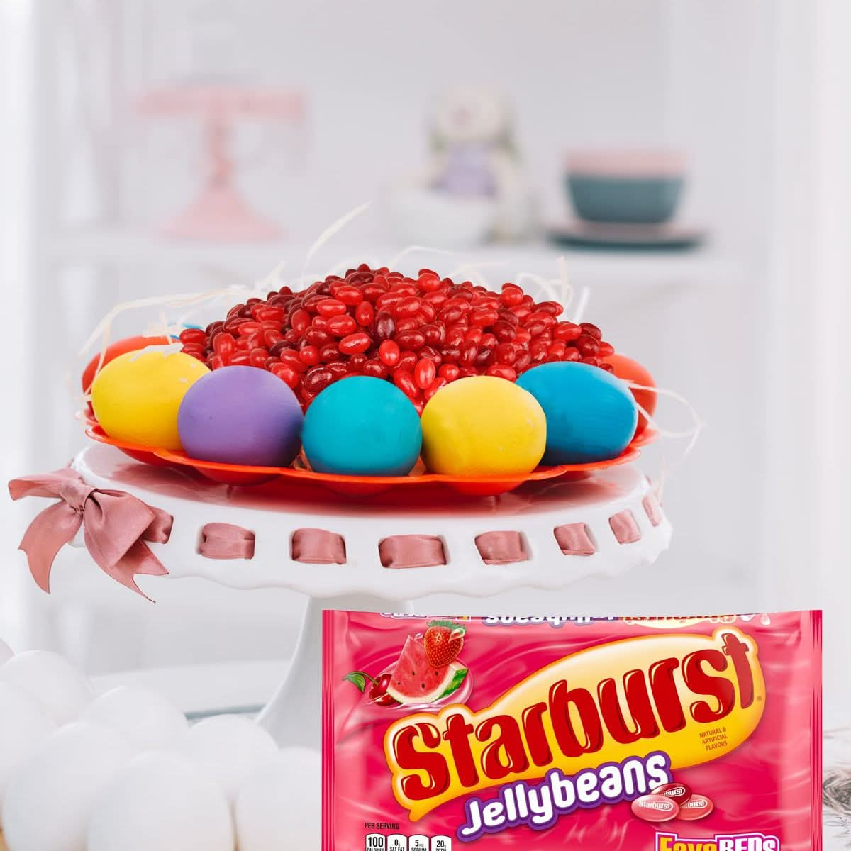 Starburst Jelly Beans  2Pack Fave Reds Jelly Beans  Sweet Fruit Jelly Candy for Holiday  Delicious Jelly Beans Pack