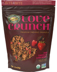 Love Crunch Organic Dark Chocolate and Red Berries Granola NonGMO Fair Trade by Natures Path 115 OuncePack of 1