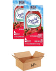 KP Crystal Light Wild Strawberry Powdered Drink Mix Pack of 2 20 Packets in total