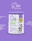 Aussie Bubs Grass Fed Nutritional Milk-Based Toddler Formula, For Kids 12-36 months, Made with Non-GMO Organic Milk, 28.2 oz