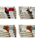 EPIC Bars Variety Pack Chicken Beef Venison KetoFriendly 12 Bars