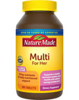 Nature Made Women's Multivitamin Tablets, 300 Count for Daily Nutritional Support