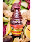 Beetology Beet Plus Lemon Plus Ginger Juice 845 Fl Oz Pack of 6