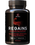 Regains HGH Supplements for Men & Women - Natural GH Boost, HGH Human Growth Hormone Supplements for Men, Anabolic Muscle Builder for Men, Muscle Growth Growth Hormone for Men, 150 Protein Pills