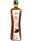 Jiva Organics Organic Mustard Oil 1 Liter Bottle (33.8 Ounce) - Non-GMO, Premium, Cold Pressed