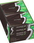 Wrigley 5 RainTingling Spearmint 10ct150 sticks total