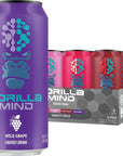 Gorilla Mind Energy Drink - Unmatched Energy -16oz, 12-Pack (Variety Pack)