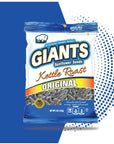 GIANTS Kettle Roast Salty Sweet Flavored Sunflower Seeds 12 packs  5 oz bags