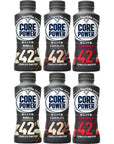 Fairlifes Core Power Elite 42g High Protein Shake Variety Pack Pack of 6