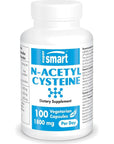 Supersmart - NAC N-Acetyl Cysteine 1800 mg Per Day - Amino Acids