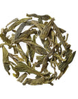 Golden Moon Tea Organic Dragon Well Green Tea  Loose Leaf Non GMO  Half Pound 96 Servings