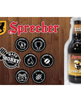 Sprecher Root Beer Great Tasting Hand Crafted FireBrewed Gourmet Craft Soda 16oz Glass Bottles 12 PACK