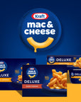 Kraft Deluxe Sharp Cheddar Macaroni  Cheese Dinner 14 oz Box