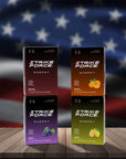 Strike Force Energy Drink Mix  Grape Flavor  Natural Tasting Caffeine Drink  Turn Any Drink into a Healthy Energy Drink  Zero Calories Keto Friendly Sugar Free Pre Workout 10 Liquid Packs