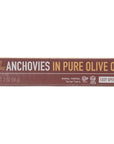 Sea Castle Flat Fillets Anchovies In Pure Olive Oil 2 OZ 12 Pack Wild Caught Fish Easy Open Can Kosher