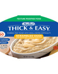 Hormel Thick and Easy Pureed Breakfast Meals 7 oz Pack of 6 3 of each Scrambled Eggs  Maple Cinnamon French Toast with By the Cup mood spoons