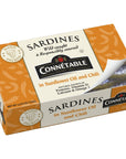 Sardines  Connetable  Sardines in Sunflower oil and Chili  4375 Ounce  Pack of 12