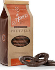 Ashers Chocolates Chocolate Covered Pretzels Gourmet Sweet and Salty Candy Small Batches of Kosher Chocolate Family Owned Since 1892 65oz Dark Chocolate