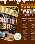 Gradys Cold Brew Cold Brew Coffee Concentrate Original Flavor Cold Brew Kit with 12 2oz Bean Bags plus 1 Pour and Store Pouch New Orleans Style Cold Brew Concentrate 36 Total Servings