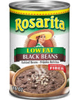 Rosarita Low Fat Refried Black Beans 16 oz