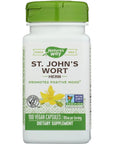 Natures Way St. Johns Wort Herb Vegetarian Capsule, 100 ct