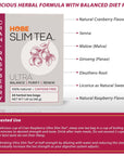 Ultra Slim Tea CranRaspberry Tea Bags 24 Count Box