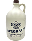 Sapsquatch Organic Maple Syrup  Gallon  GradeA Amber Rich