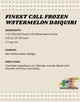 Finest Call Premium Watermelon Fruit Puree Drink Mix 1 Liter Bottle 338 Fl Oz Pack of 3