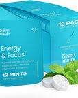 NeuroGum Energy Caffeine Mints (144 Pieces) Peppermint Flavor