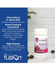 Bariatric Fusion Vitamin B12 Quick Melt | Cherry Berry Flavored Tablets | Dissolves On Your Tongue | Post Bariatric Surgery Patients | Gluten, Dairy & Soy Free | 90 Count