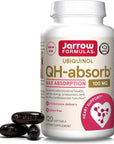 Jarrow Formulas QH-Absorb 100 mg Max Absorption - CoQ10 Ubiquinol