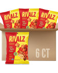 Rivalz Late Night Pizza Stuffed Snacks  Delicious  Nutritious Veggie Snack Bites  Vegan Gluten Free  NonGMO  Zero Added Sugar and PlantBased Protein  Healthy Snacks for Adults and Kids