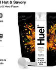 Huel Hot and Savory Instant Meal Replacement  Cajun Pasta  14 Scoops Packed with 100 Nutritionally Complete Food Including 25g of Protein 6g of Fiber and 27 Vitamins and Minerals