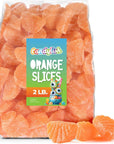 Orange Slices Candy  2 Pounds of Citrus Bliss  Real Fruit Flavor