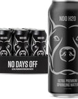 No Days Off Premium Sparkling Water NDO H2O 12 Pack  16 fl ozcan 568L Total Reverse Osmosis Canned Water with Essential Minerals pH Balanced Electrolyte Water