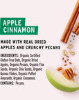 Purely Elizabeth, Organic Apple Cinnamon, Oatmeal Pouch 10oz (3 Ct.), Gluten-Free, Instant, Non-GMO