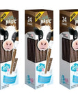 Milk Magic Chocolate Milk Flavoring Straws  GlutenFree BPA free NonGMO Low in Sugar Allnatural Flavor Straws  Encourage Milk Drinking with FlavorFilled Straws  Includes 72 Milk Straws