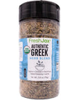 FreshJax Greek Seasoning Blend  Organic Mediterranean Spice for Cooking, Grilling, and Barbecue