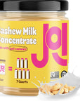 Unsweetened Cashew Milk Concentrate by JOI  27 Servings  Vegan Kosher ShelfStable KetoFriendly and GlutenFree  Substitute for Cashew Powder and Butter  Use for Coffee Creamer Add to Smoothies and Tea or Make Your Own Cashew Milk