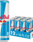 Red Bull Sugar Free Energy Drink 16 Fl Oz 12 Cans