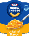 Kraft Original Macaroni and Cheese Easy Microwavable Big Bowl Dinner 35 oz Bowl