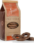 Asher's Chocolates, Chocolate Covered Pretzels (6.5oz, Milk Chocolate)