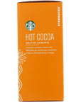 Starbucks Salted Caramel Hot Cocoa Mix Packets 8  1 Ounce Packets Per Box Pack of 6 Boxes