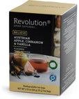 REVOLUTION TEA Austrian Apple Cinnamon  Vanilla Fruit Tea THE ORIGINAL  Premium Full Leaf Tea  Biodegradable Infuser Tea Bags  Flavored Fruit Tea  Naturally Caffeine Free  20 Bags