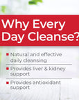 Health Plus Every Day Cleanse Health Supplement, 90 Capsules, 30 Servings